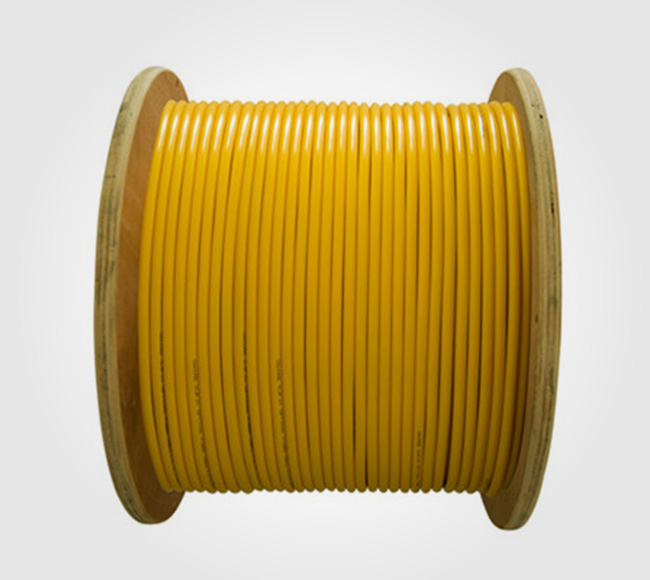 2 core single mode of bundled optical fiber cable