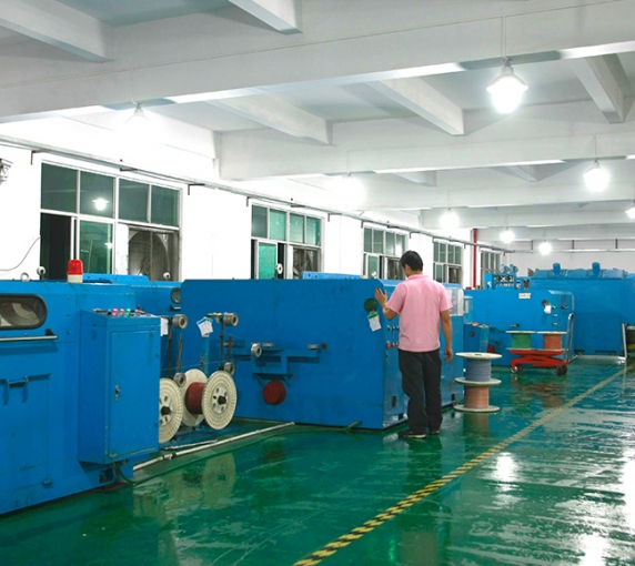 Network wire stranded machine