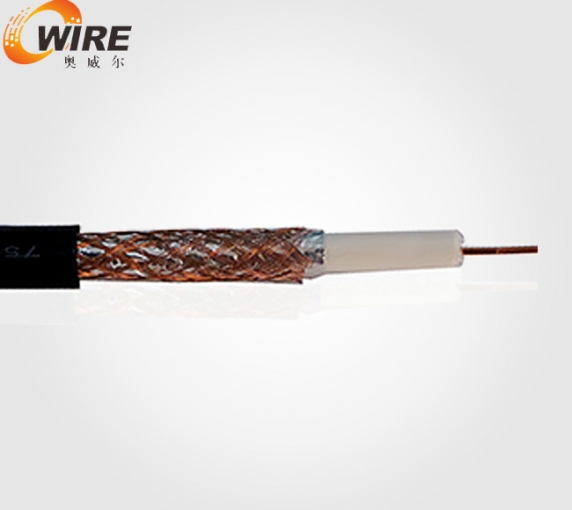 Double shielded coaxial cable